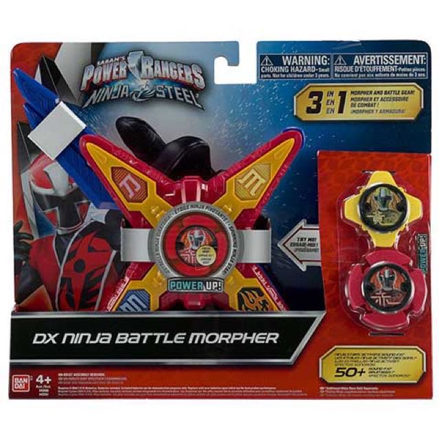  Power Rangers Ninja Steel DX Ninja Battle Morpher : Toys & Games