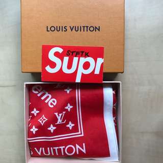 Supreme x LV Belt, Men's Fashion, Watches & Accessories, Handkerchief &  Pocket Squares on Carousell