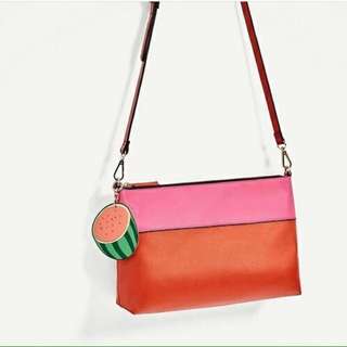 ZARA FRUIT CROSSBODY BAG