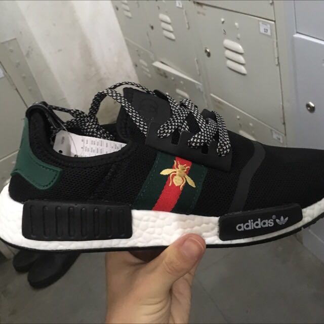 Adidas Nmd R1 X Gucci, Men'S Fashion, Footwear, Sneakers On Carousell