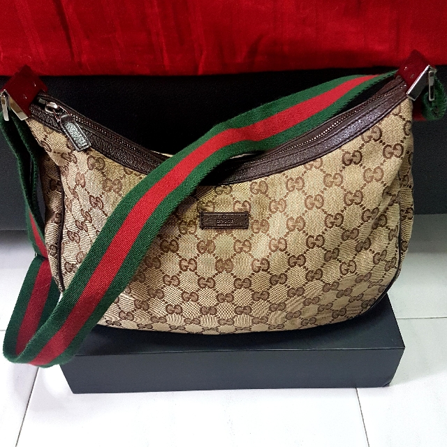 authentic gucci sling bag