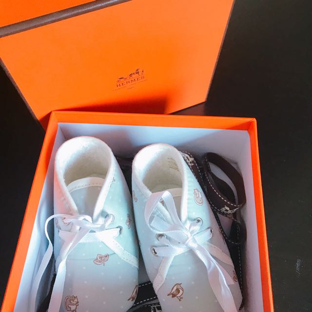 hermes baby shoes