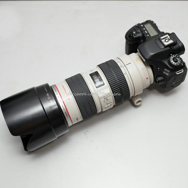 canon 80d 70 200mm f2 8 l is camera lens rental sewa kamera