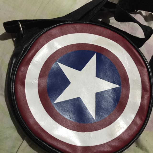 captain america sling bag