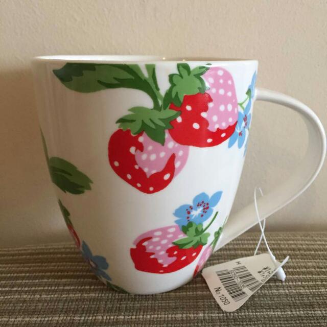 cath kidston strawberry mug