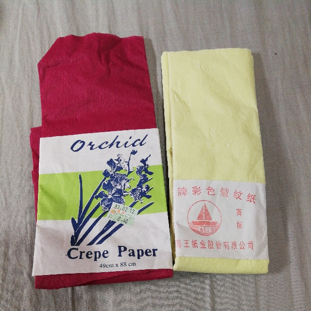 Crepe Paper, Hobbies & Toys, Stationery & Craft, Craft Supplies & Tools