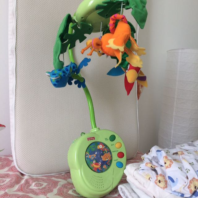 FisherPrice Cot Mobile, Babies & Kids, Infant Playtime on Carousell