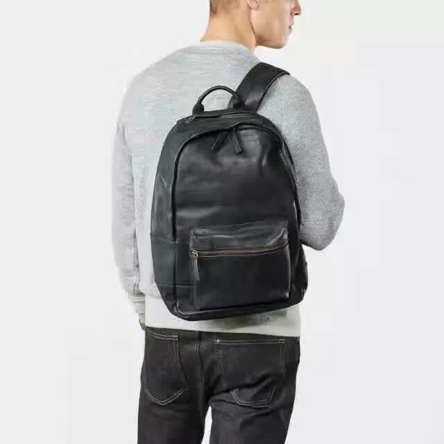 estate casual leather backpack