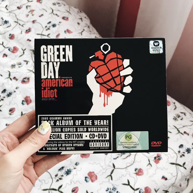 Green Day American Idiot Album Hobbies Toys Music Media Vinyls On Carousell
