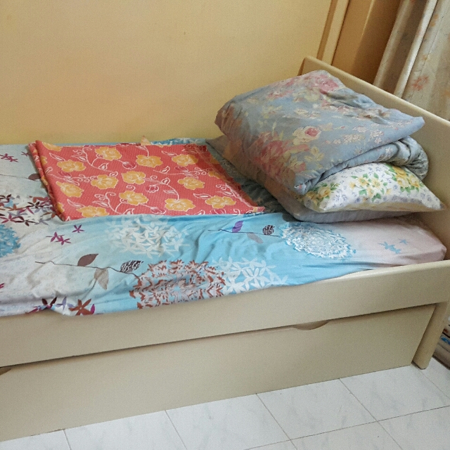 Ikea Bed For Sale, Furniture & Home Living, Furniture, Bed Frames