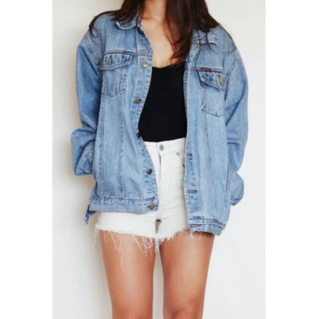 jaket levis oversize