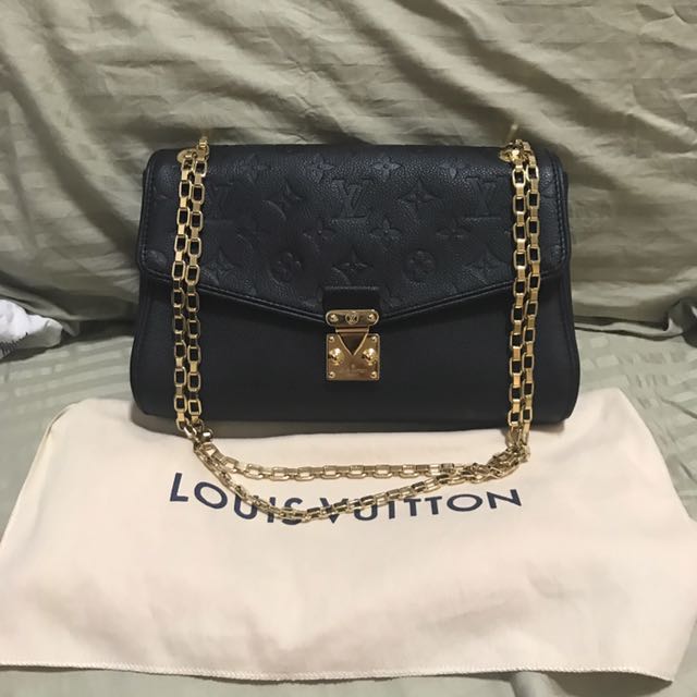 Louis Vuitton Poppy Monogram Empreinte Leather St Germain PM Bag  Yoogis  Closet