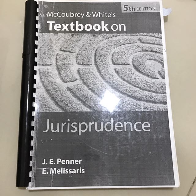 McCoubrey & Whites Textbook on Jurisprudence