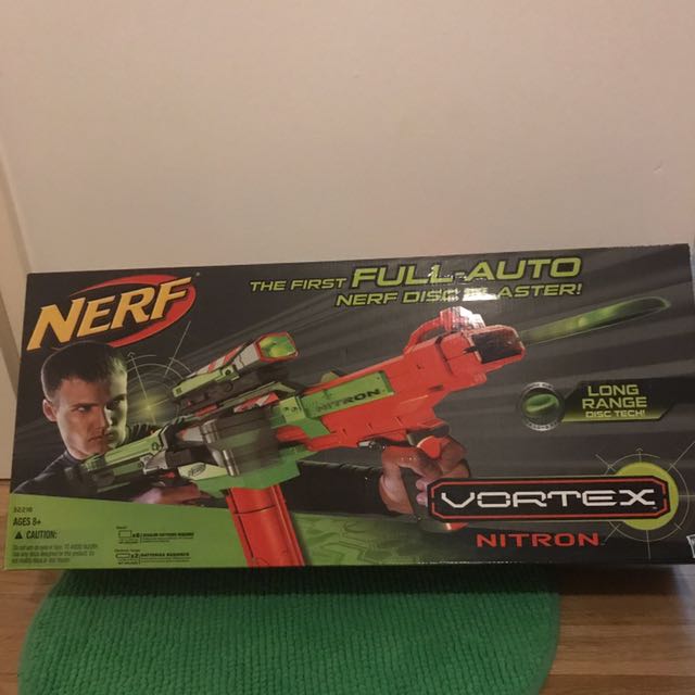 Nerf vortex nitron (Category: Action & Battle Toys) located in Singapore. Submitted by silvercat.d5cedf (Listing ID 123201164, Image 1). Description: .