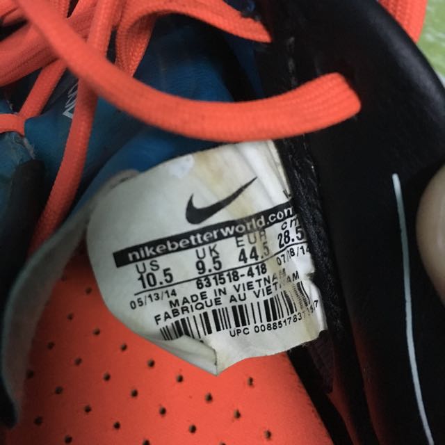 nike tiempo legend 5 blue orange