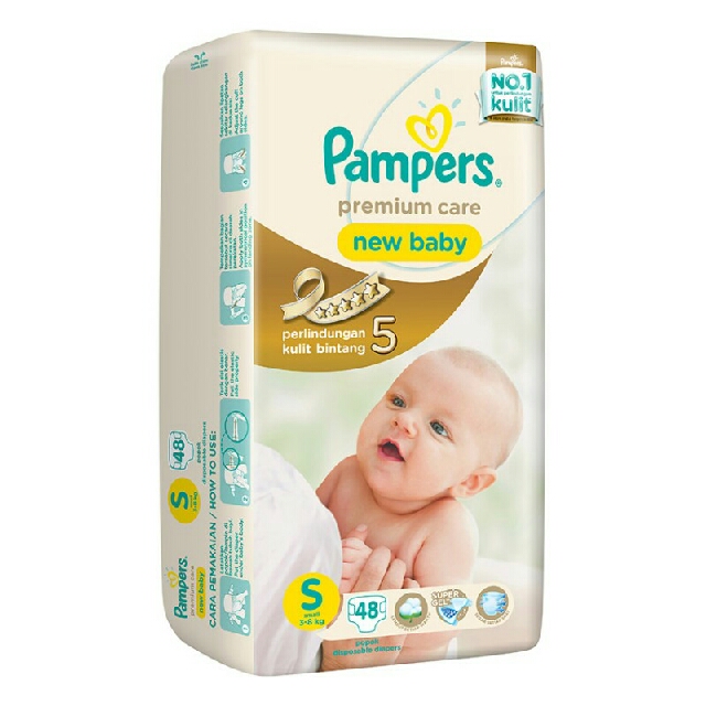Pampers Popok Perekat S 48 Premium Care Bayi Anak Lainnya di