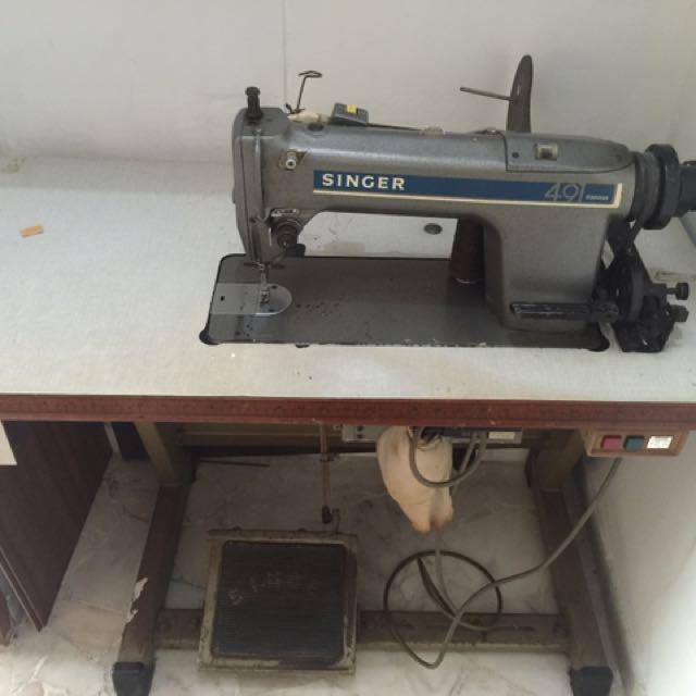 Professional Industrial Singer 491 Sewing Machine, Furniture, Others on
