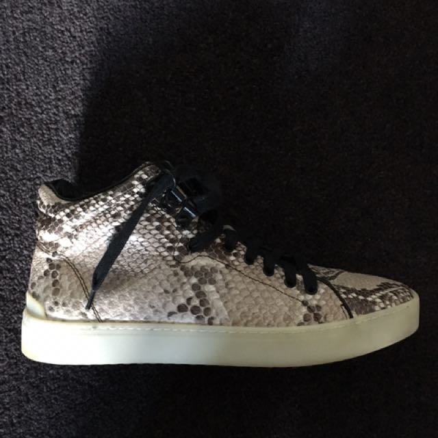 rag and bone snakeskin sneakers