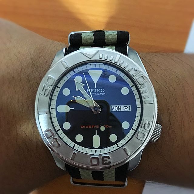 seiko 5 yacht master black