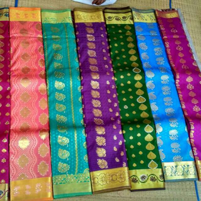 Thirubuvanam Silk Saree | Handwoven Pure Silk | Pure Zari | PV ABI 46927 –  Panjavarnam