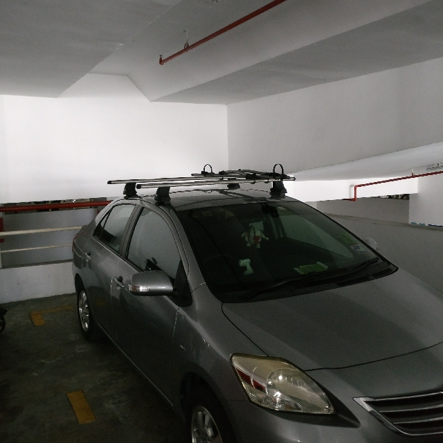 Thule Roof Rack Include 2 Bike Carrier. Both Mounting For Civic And Vios. Auto Accessories on Carousell