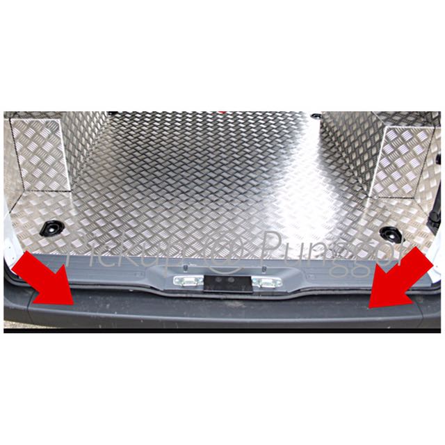 TOYOTA HIACE Van Rear Bumper Steel Guard / Hiace Accessories, Car