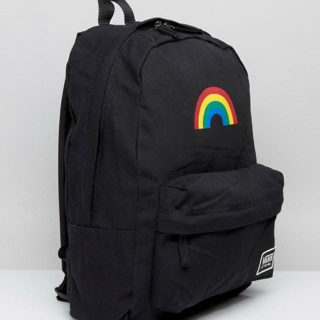 sklon Orah tanjur vans rainbow backpack 