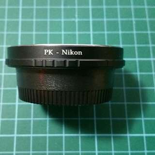 BN PK-Nikon Adapter With Lens For Infinity Focus