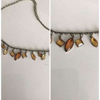 Dress necklace