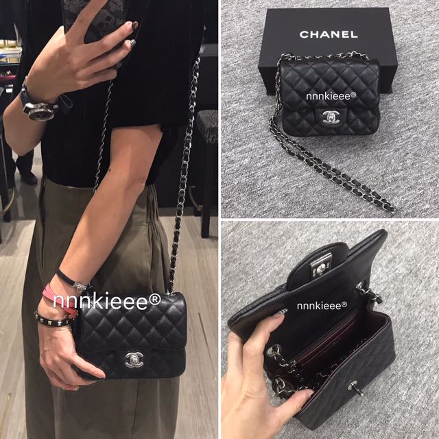 chanel mini square 17cm