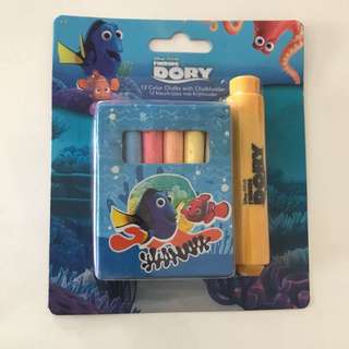 Finding Dory chalk and holder