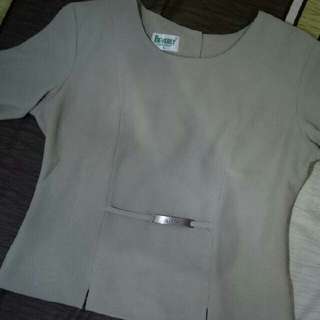 Baju Kerja Beverly Hijau