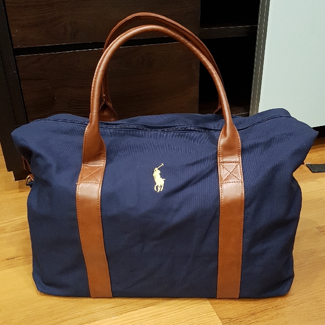 Authentic New Polo Ralph Lauren Duffle Bag Gym Travel Luggage