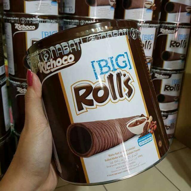 BIG Choco Rolls, Food & Drinks, Packaged & Instant Food on Carousell