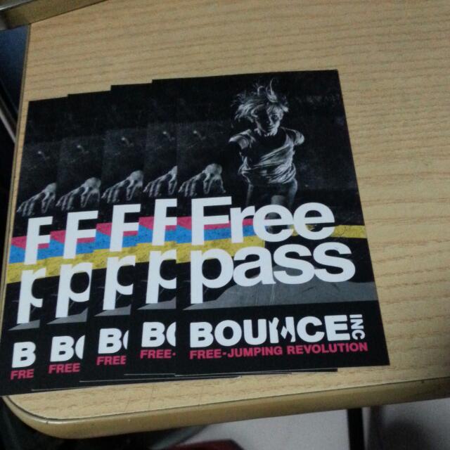 Bounce tickets(trampoline park), Tickets & Vouchers, Event Tickets on