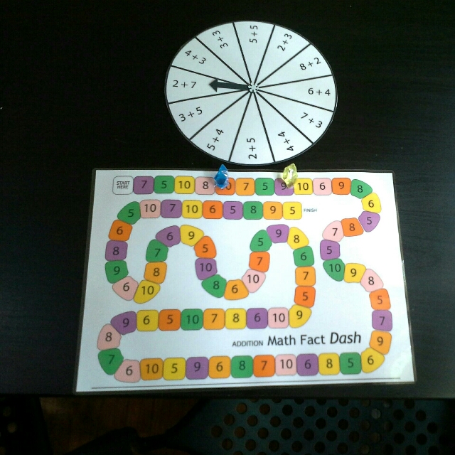 DIY Addition Maths Board Game, Hobbies & Toys, Books & Magazines, Assessment Books on Carousell