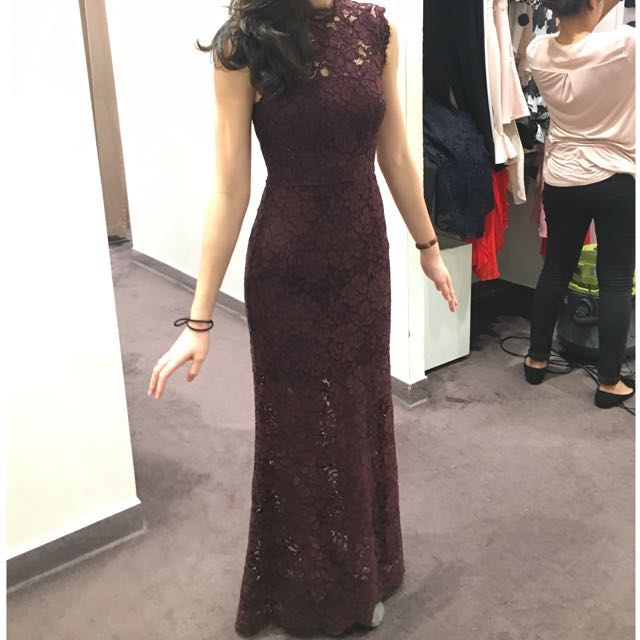 forever new wine dress