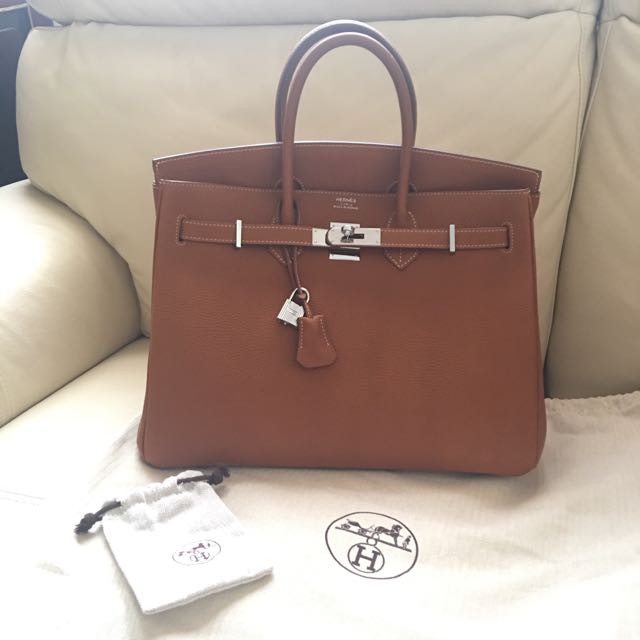 AUTHENTIC HERMES BIRKIN30 - PINK CROCODILE LEATHER!, Luxury, Bags & Wallets  on Carousell