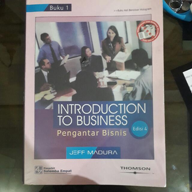 Introduction To Business Pengantar Bisnis Edisi 4 Jeff Madura Buku 1 Buku Alat Tulis Buku Pelajaran Di Carousell