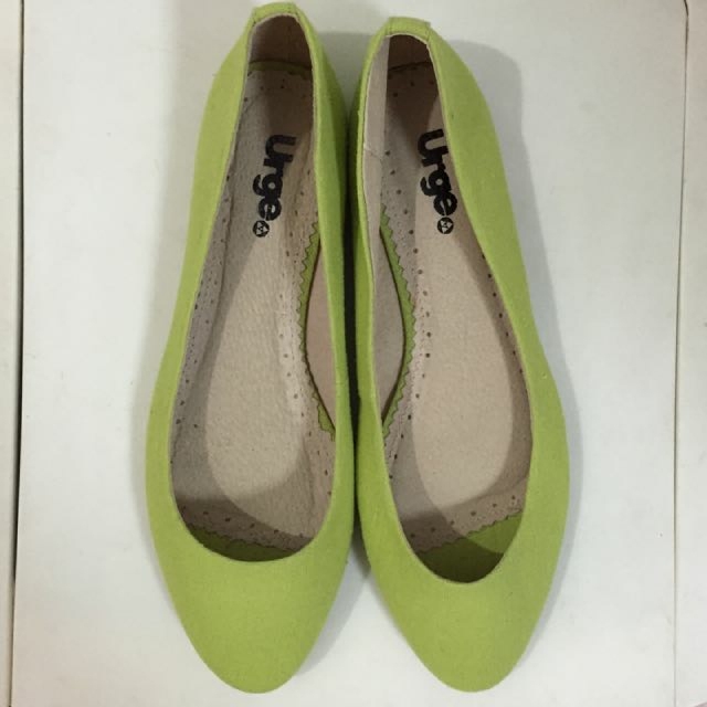 lime green flats women's shoes