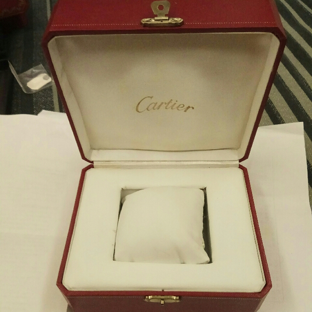 Original Cartier Watch Box, Luxury 
