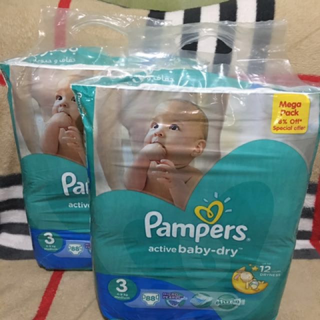 active baby dry pampers