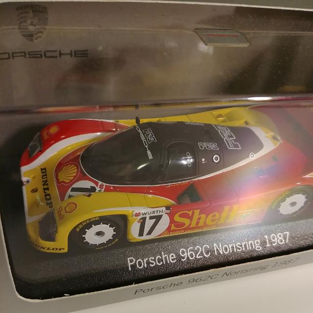 Spark 1/43 Porsche 962C Nürburgring 1987 Limited Edition 250 Model Car