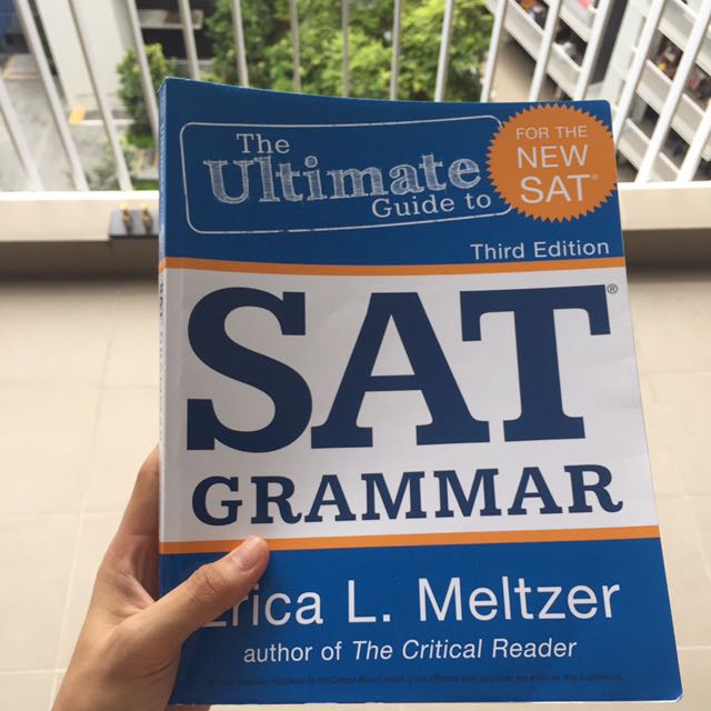 SAT GRAMMAR Erica L. meltzer, Hobbies & Toys, Books & Magazines