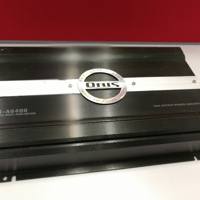 Used Oris ORA6400 4 Channel Mosfet Power Amplifier, Car Accessories on