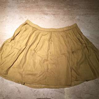 GAP Skirt In Mustard