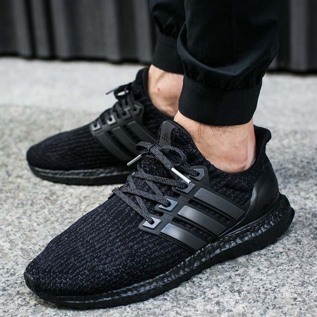 adidas ultra boost 3.0 triple black