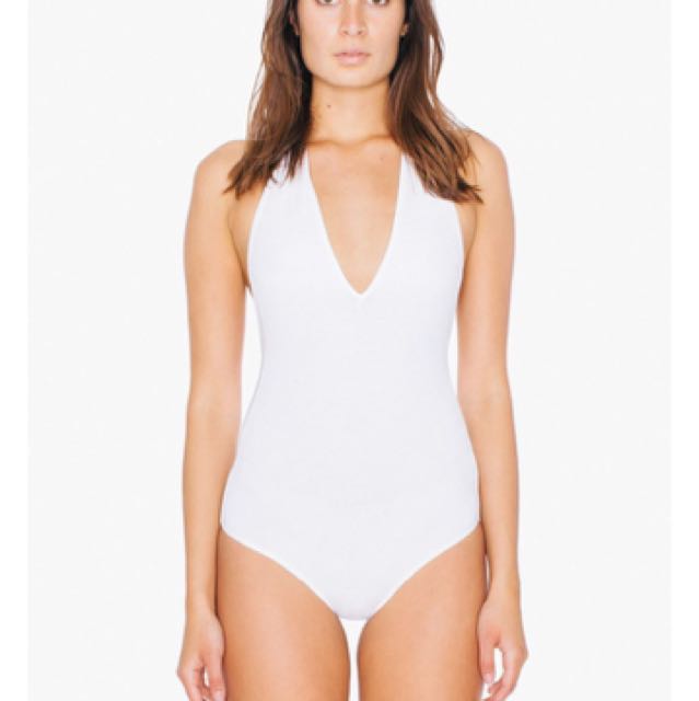 american apparel halter bodysuit