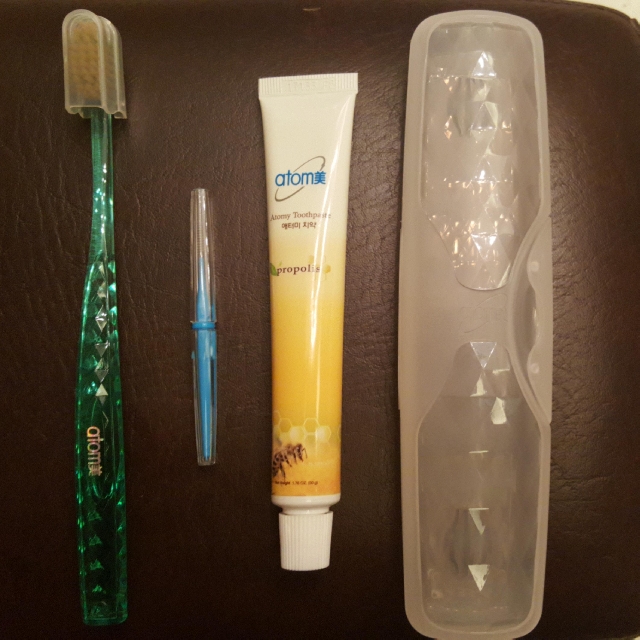 atomy toothbrush set