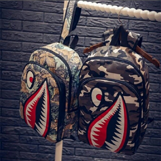 bape school bag